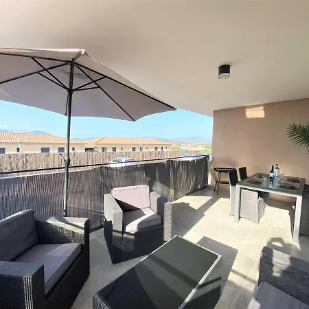 Contemporain 3 Pieces Avec Terrasse - 6 Couchages - Fr-1-61-500 Apartamento Porticcio (Corsica)